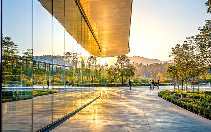 Apple Park Visitor Center exterior
