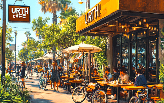 Urth Caffé Interior