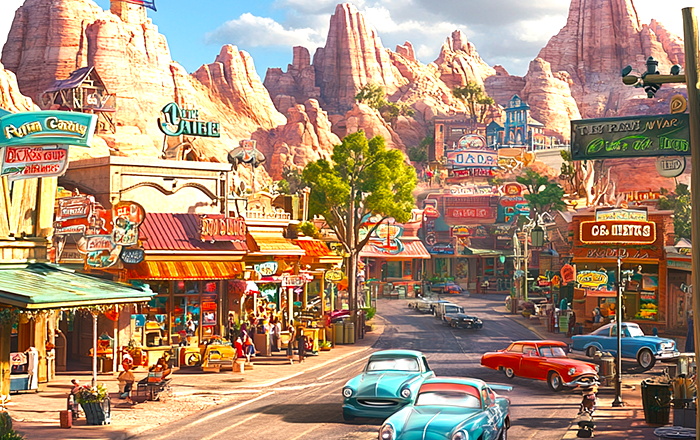 Cars movie characters