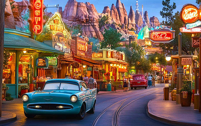 Cars Land at Disney California Adventure Park