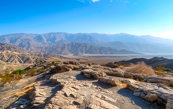 Coachella Valley Vista Point panoramic view