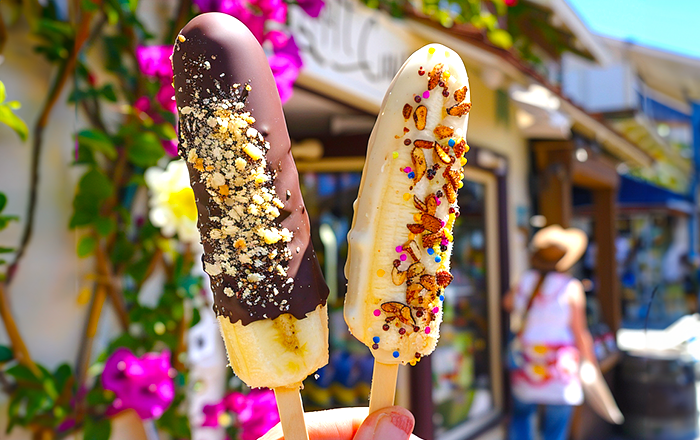 Sugar n Spice frozen banana shop