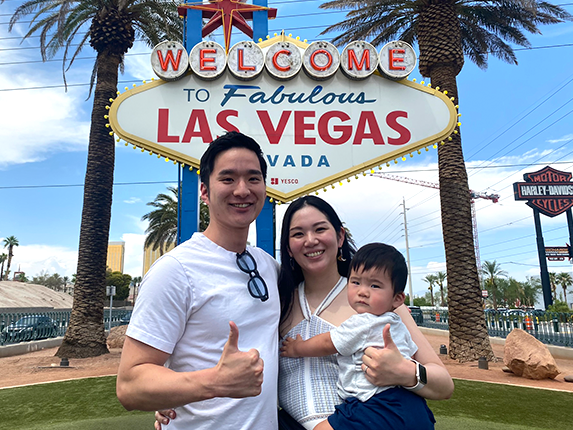 奥様のシカゴ大学院はいつ頃からでしたか?