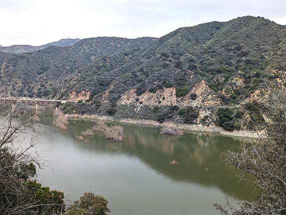 日本から遊びに来てくれた山好きの友人と、「Angeles National Forest」にハイキング&ピクニックへ。