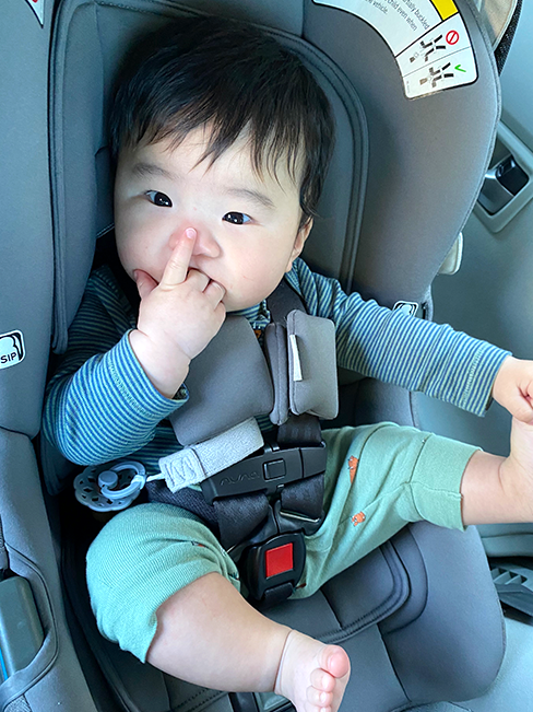 アメリカで生まれた息子も一緒に、プリウスでいろんなところに行きました。